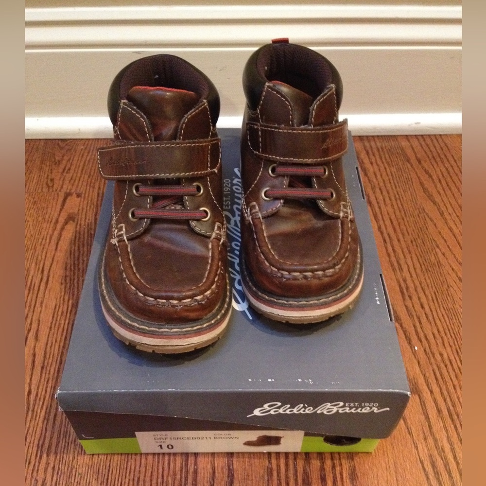 Eddie Bauer Toddler Brown Boots